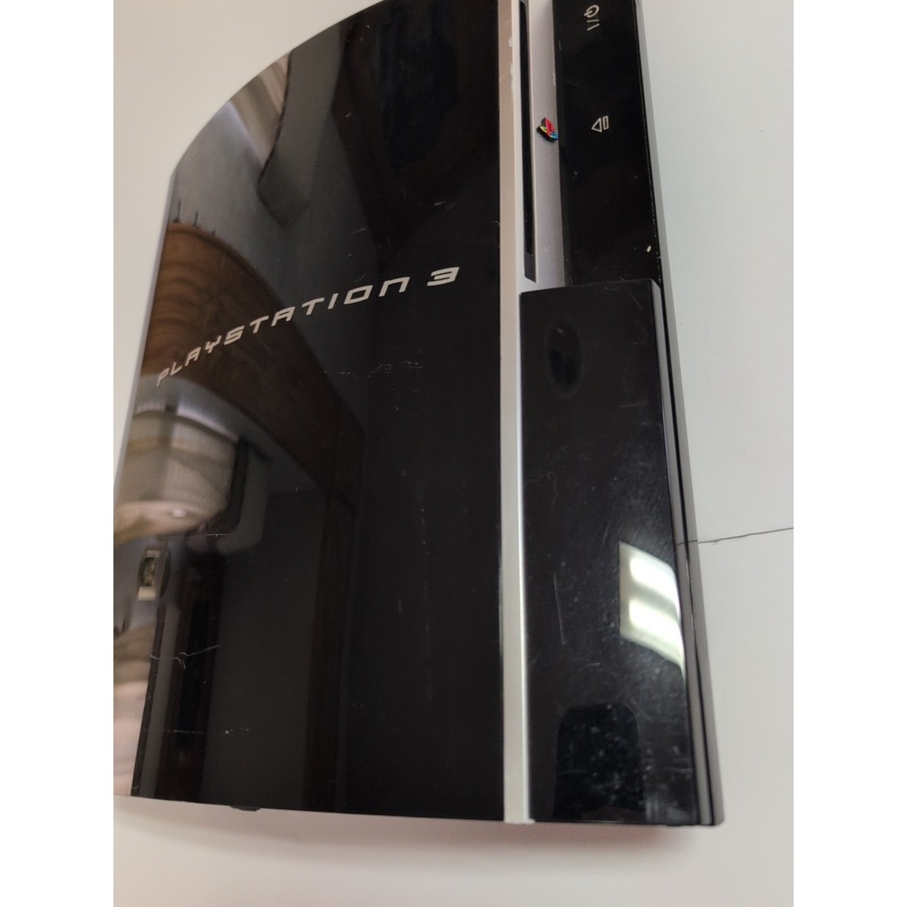 Sony‎ PlayStation 3 60GB Piano Console - Black For Parts Or Repair
